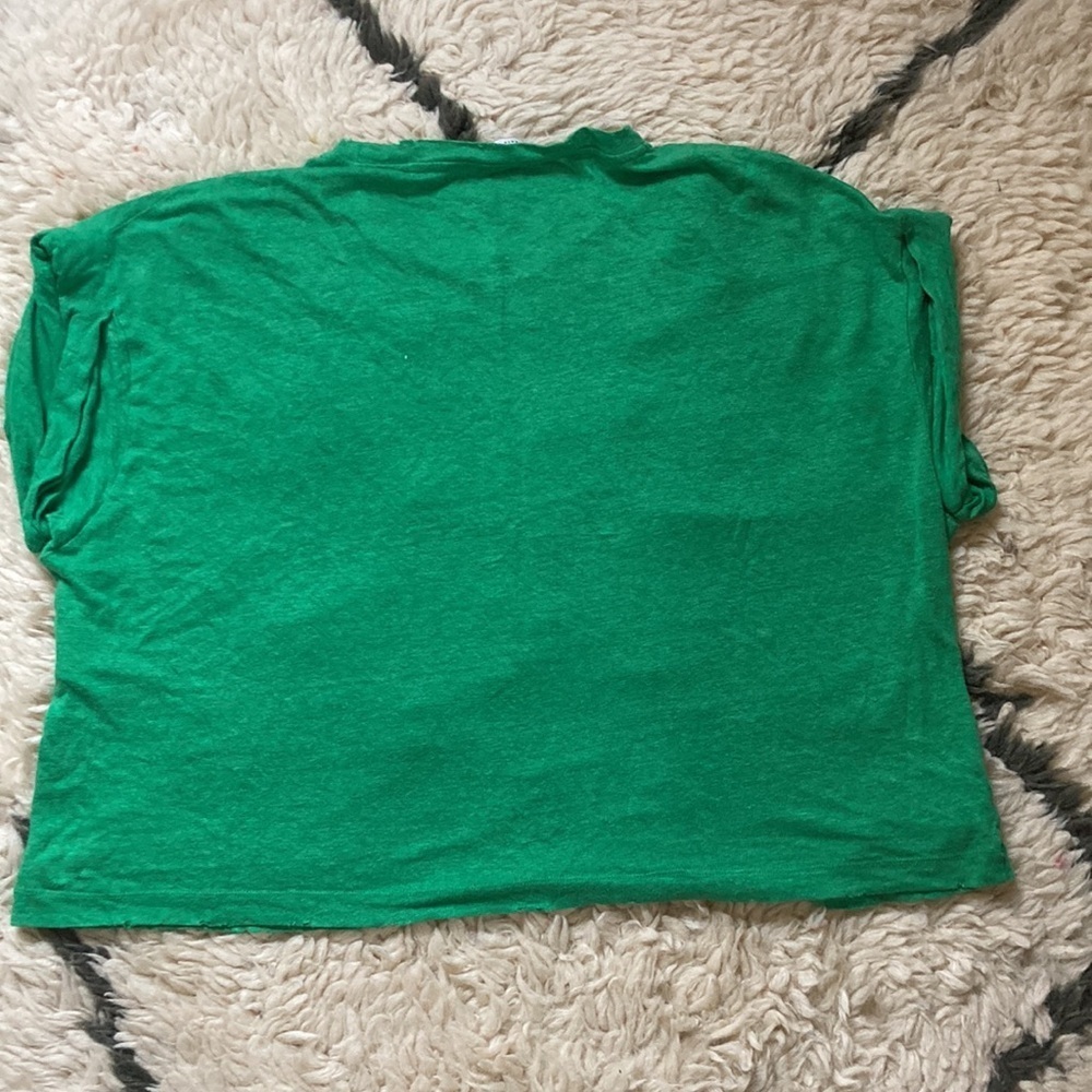 Sandro Distressed Linen Tee - Picture 9 of 16